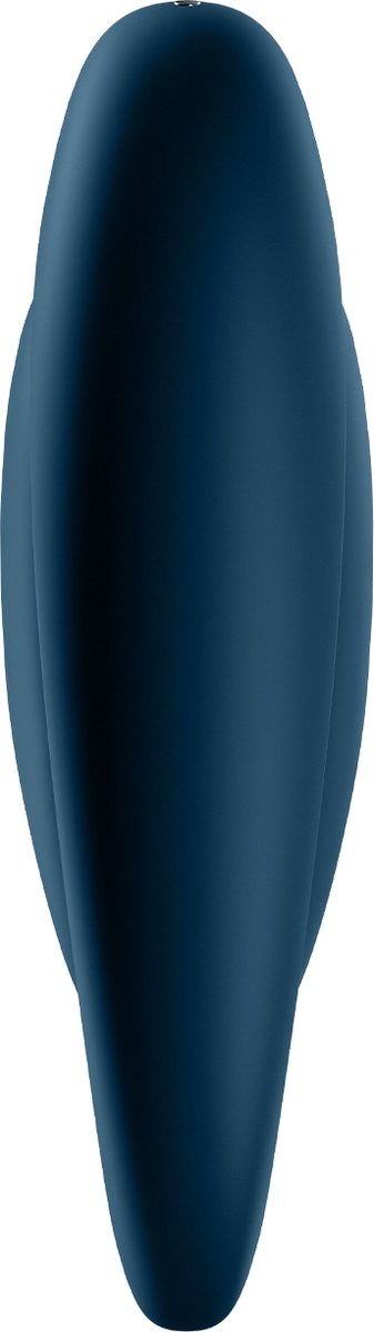 Кільце, що вібрує, для пеніса Satisfyer Glorious Duo зі стимуляцією яєчок і клітора, синє