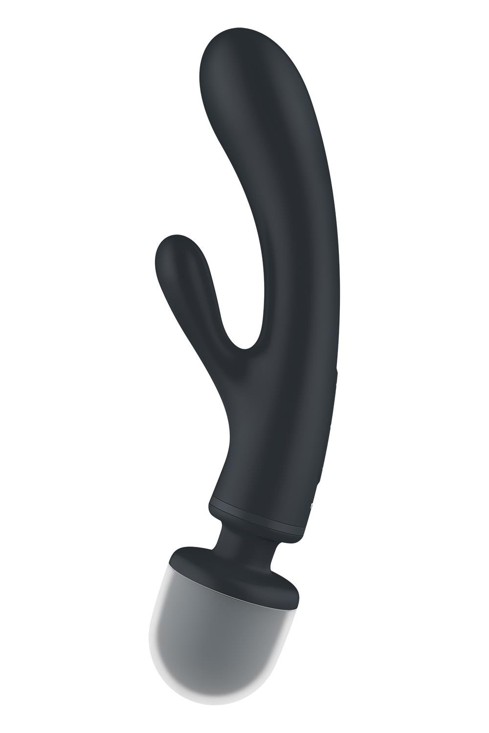 Вибратор-микрофон Satisfyer Triple Lover тройное действие, серый