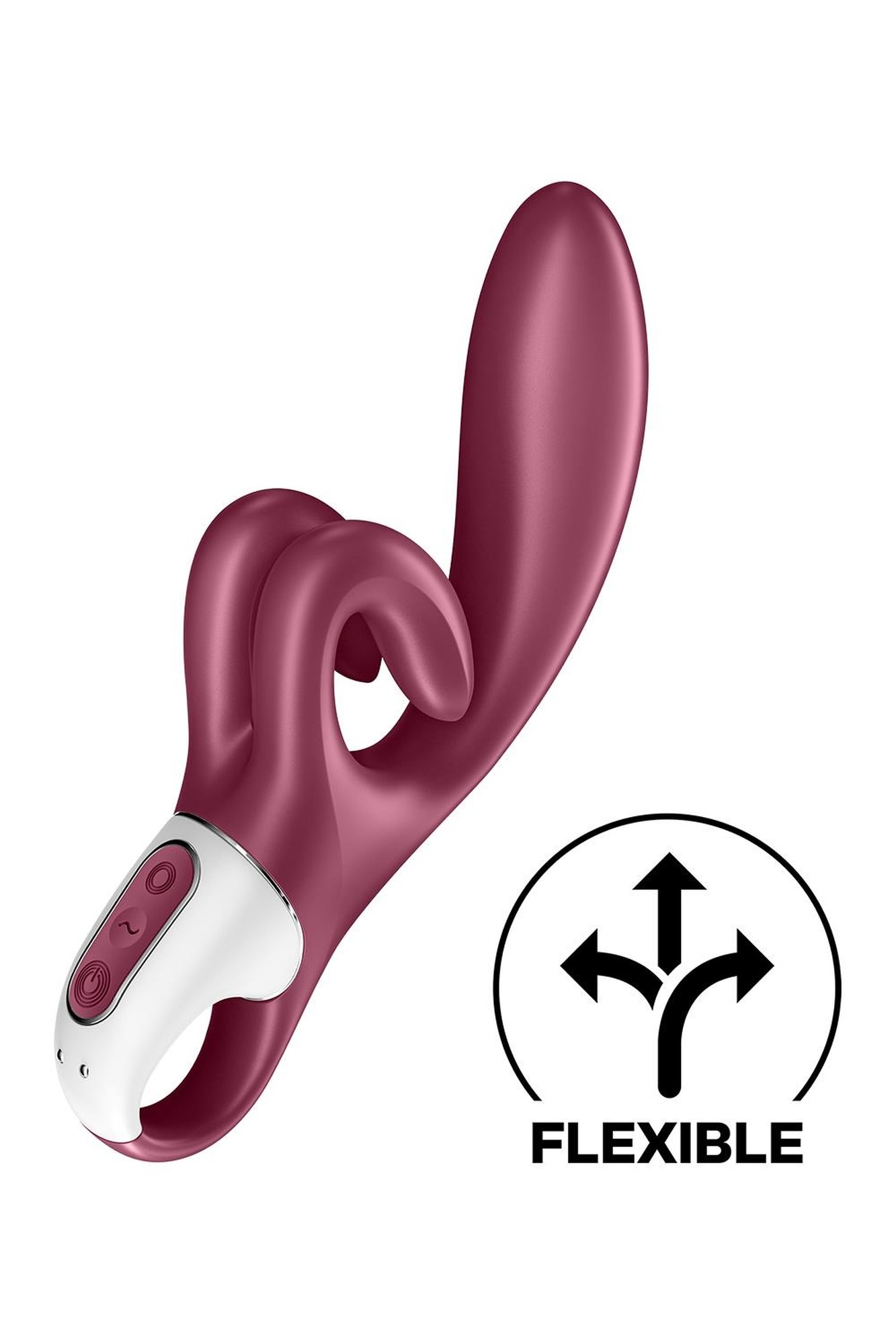 Вібратор кролик з трьома потужними двигунами Satisfyer Touch me для стимуляції клітора та статевих губ
