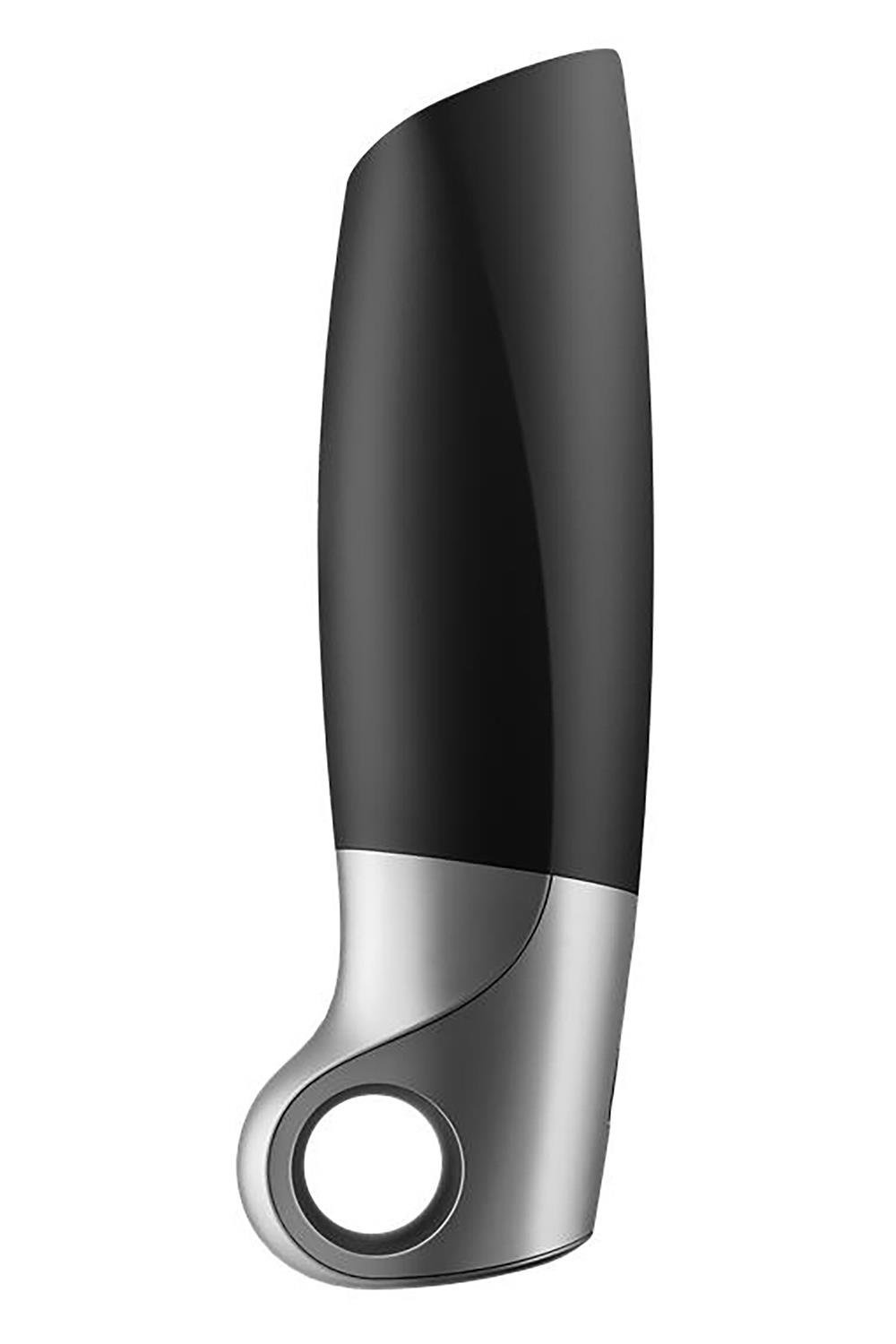 Смарт-мастурбатор Satisfyer Power Masturbator для використання на верхній половині пеніса, чорний