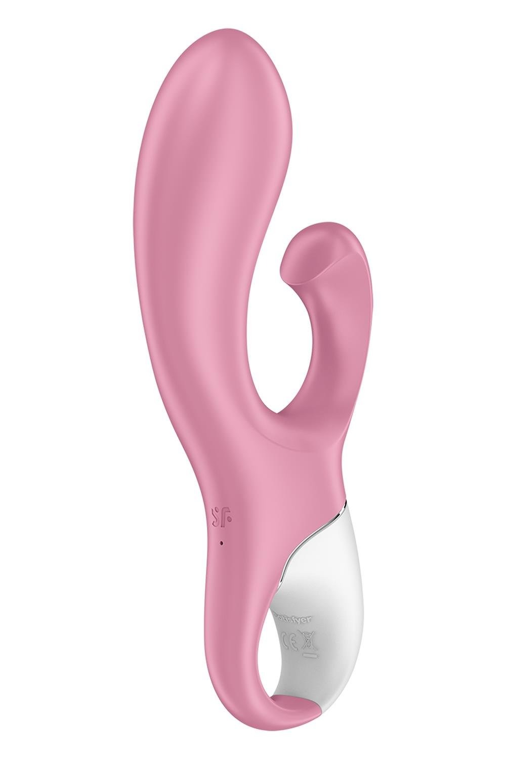 Вібратор кролик Satisfyer Air Pump Bunny 2 з технологією тиску повітря, рожевий