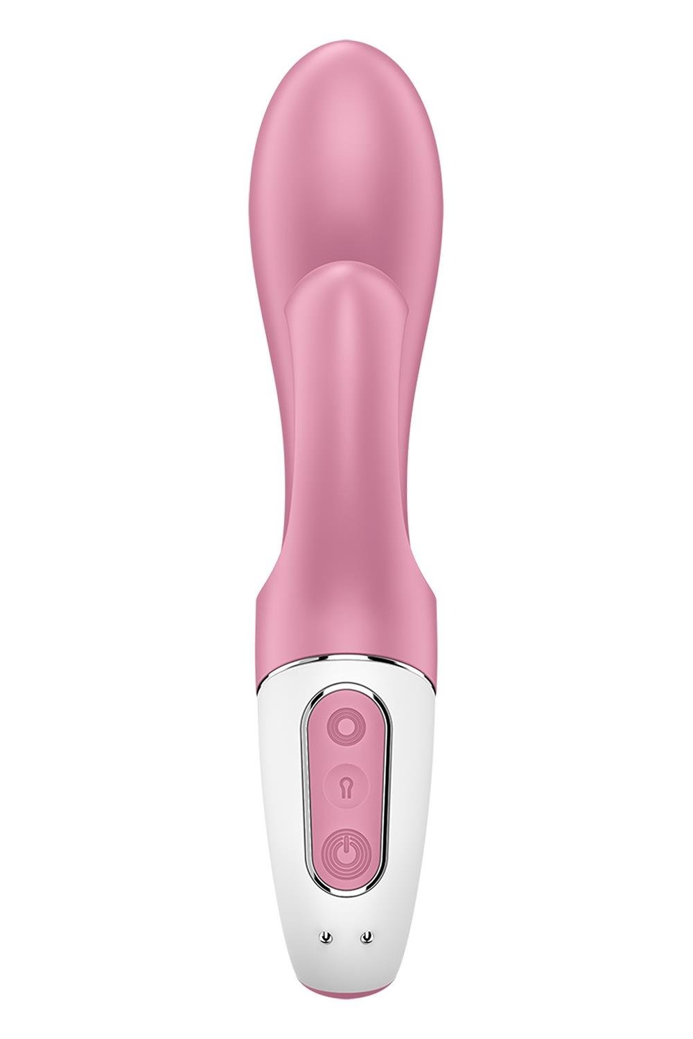 Вібратор кролик Satisfyer Air Pump Bunny 2 з технологією тиску повітря, рожевий