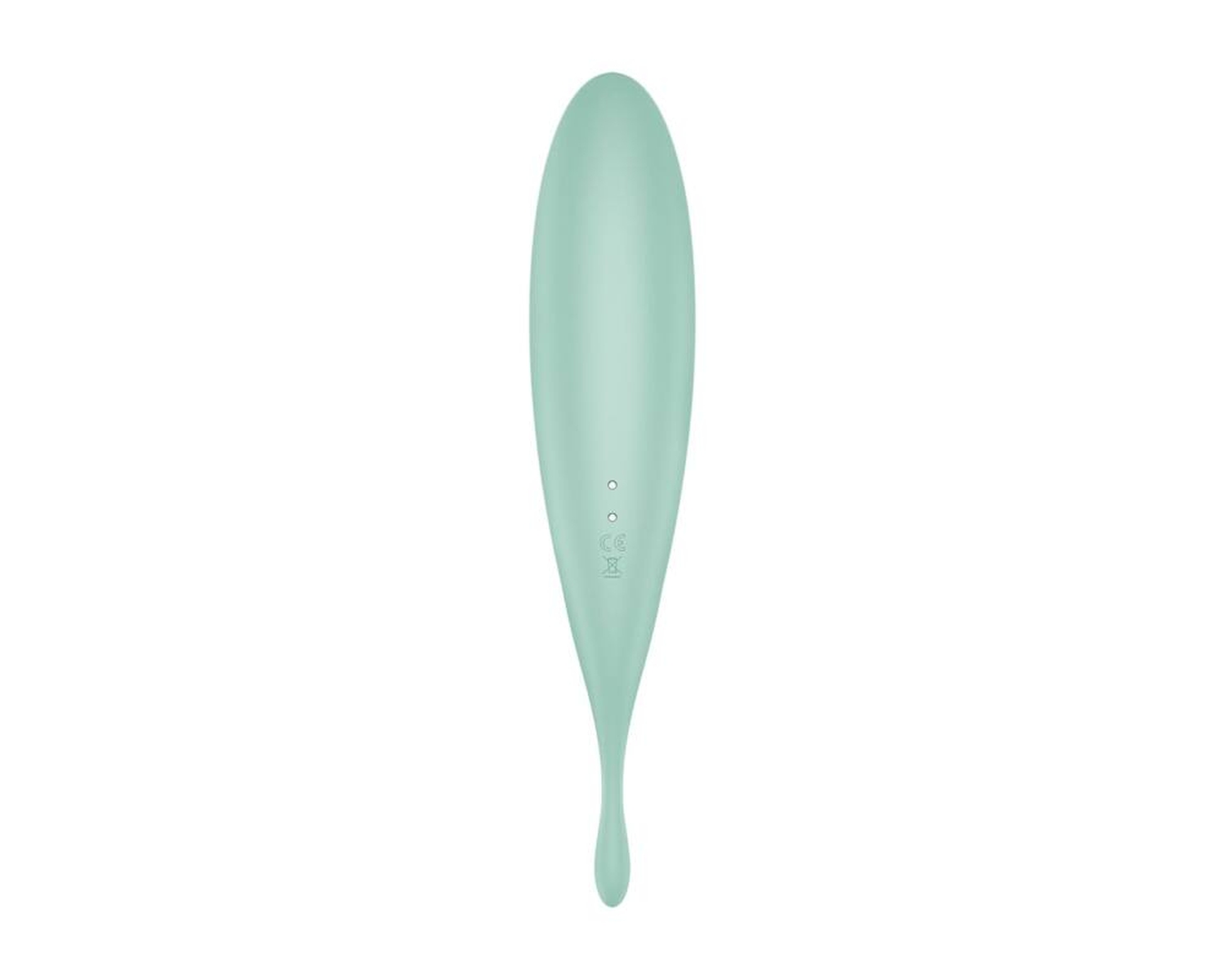 Вибратор с волновой стимуляцией Satisfyer Twirling Pro с приложением, мятный