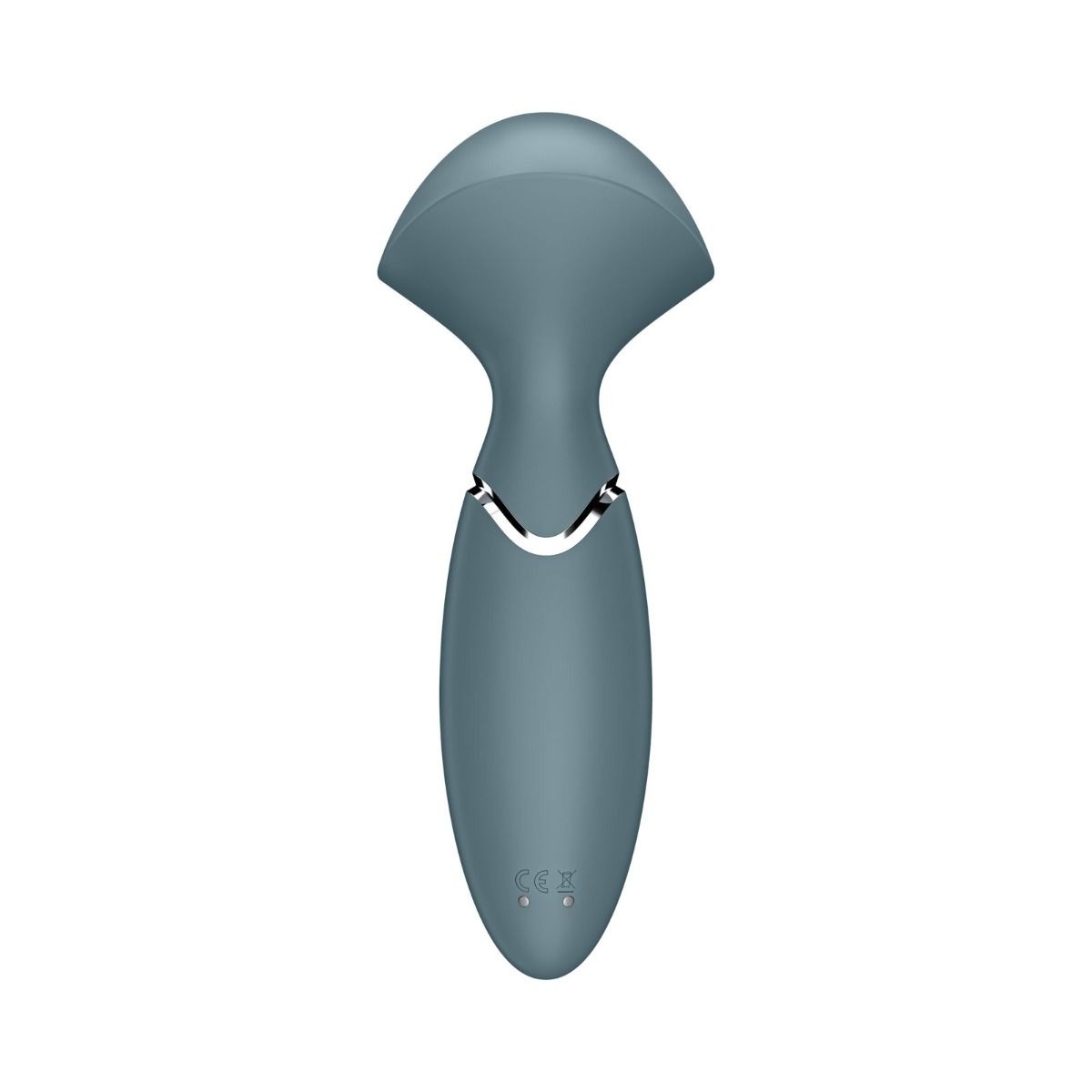 Універсальний компактний потужний масажер Satisfyer Mini Wand-er сірий