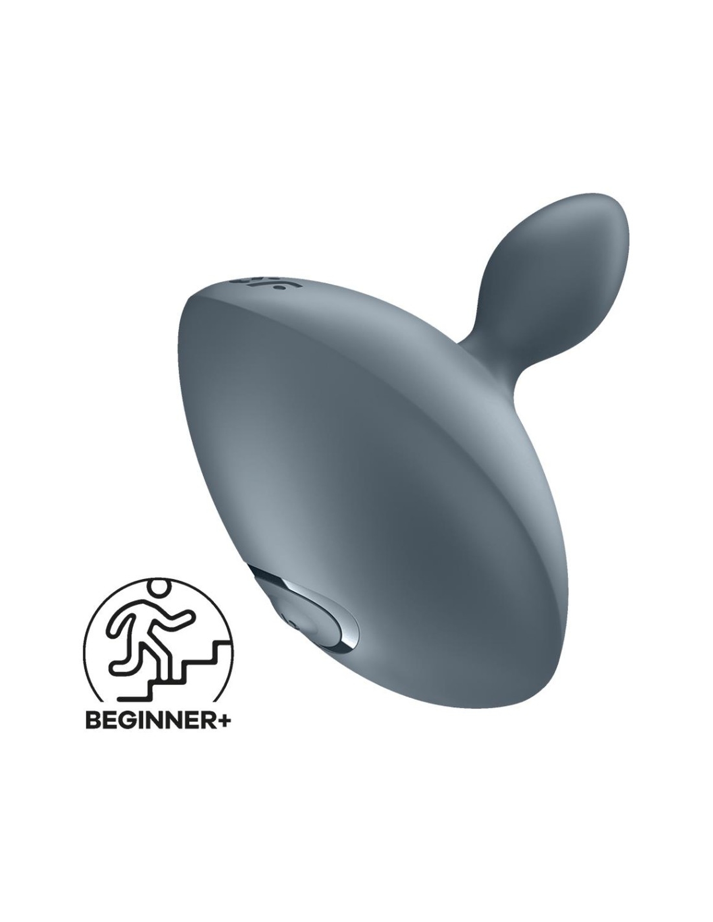 Вибрирующая анальная пробка Satisfyer Booty Absolute Beginners 4 серая