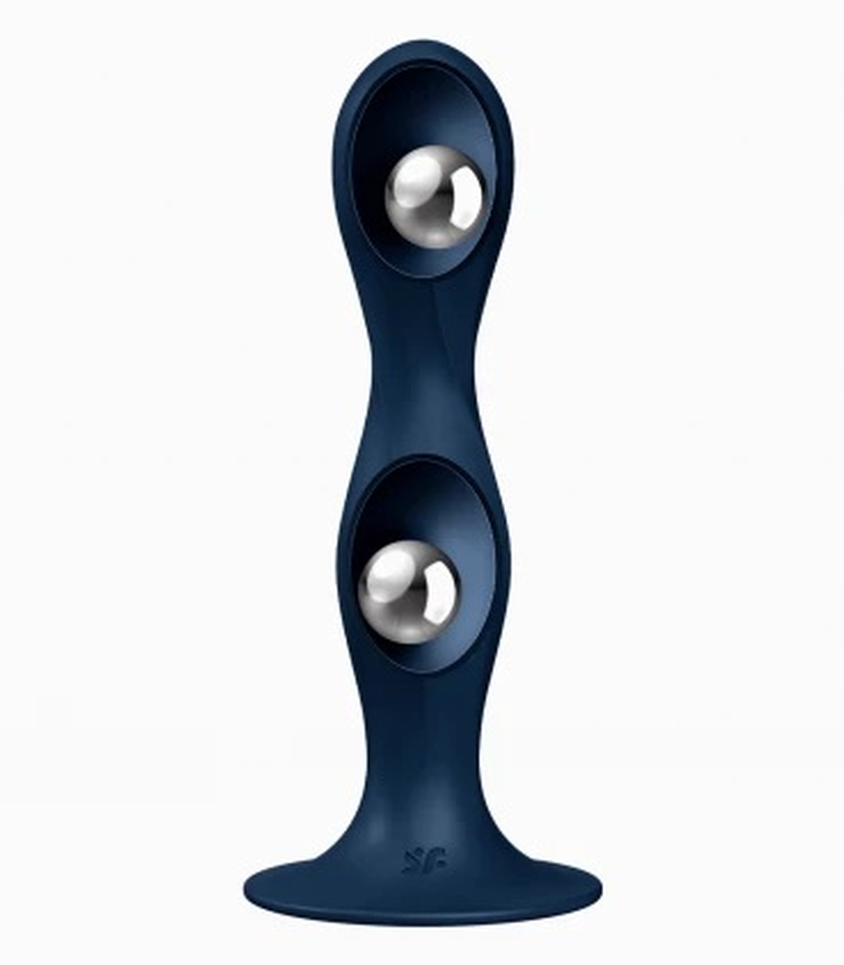 Универсальный фаллоимитатор Satisfyer Double Ball-R с 2-мя утяжеленными шариками двигающимися внутри