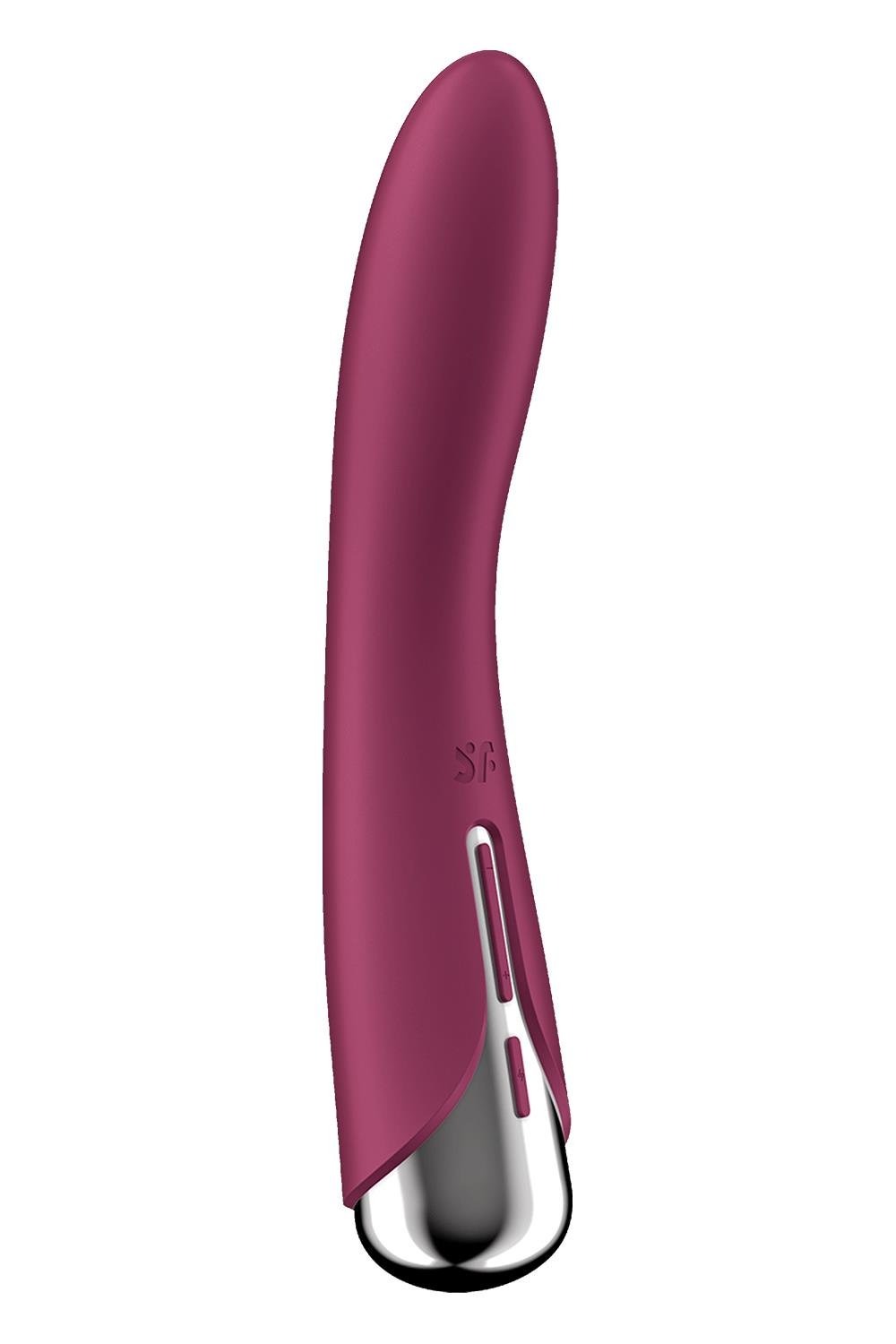 Вібратор для точки G Satisfyer Spinning Vibe 1 із ротацією, червоний