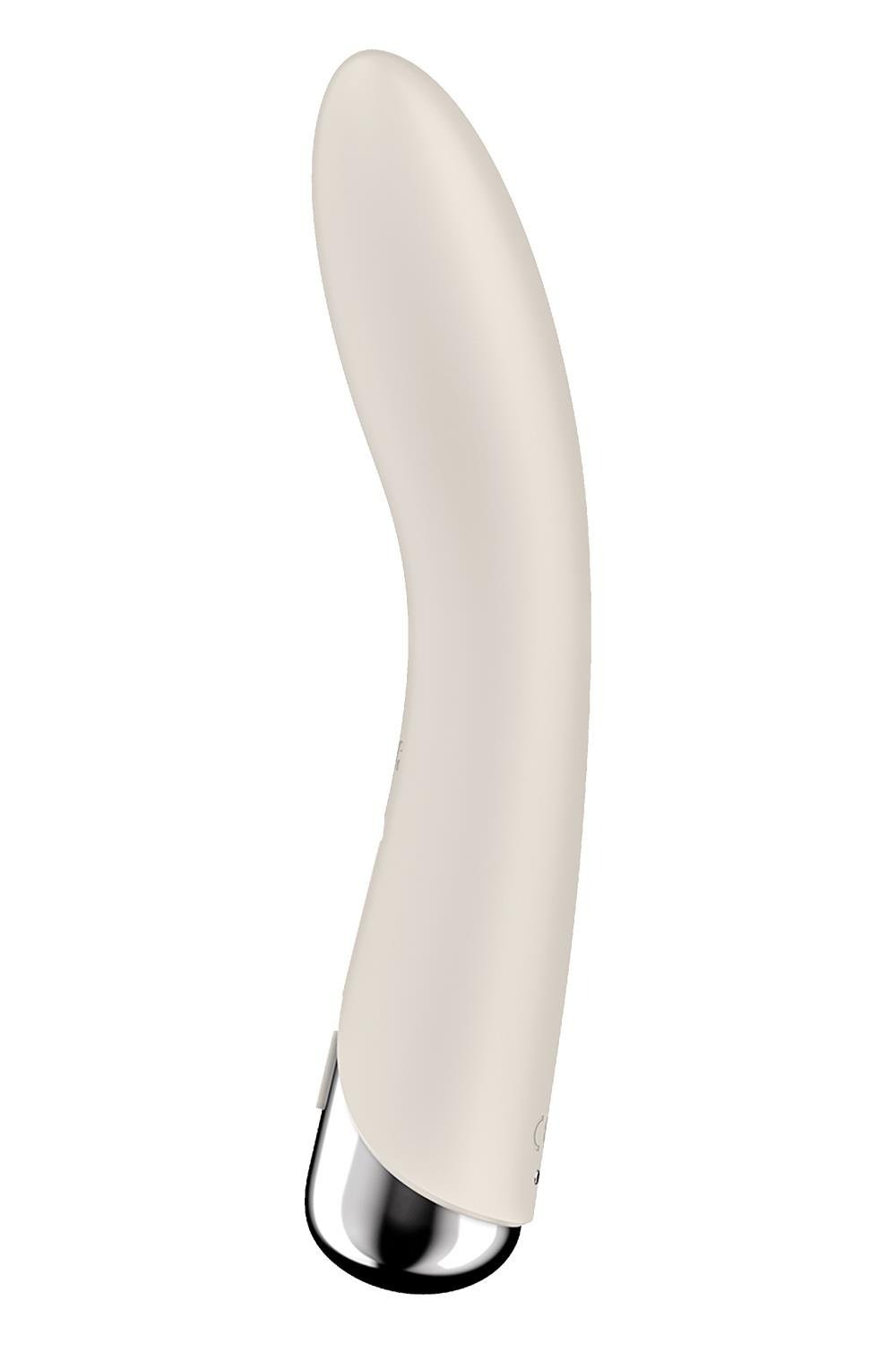 Вибратор для точки G Satisfyer Spinning Vibe 1 с ротацией, молочный
