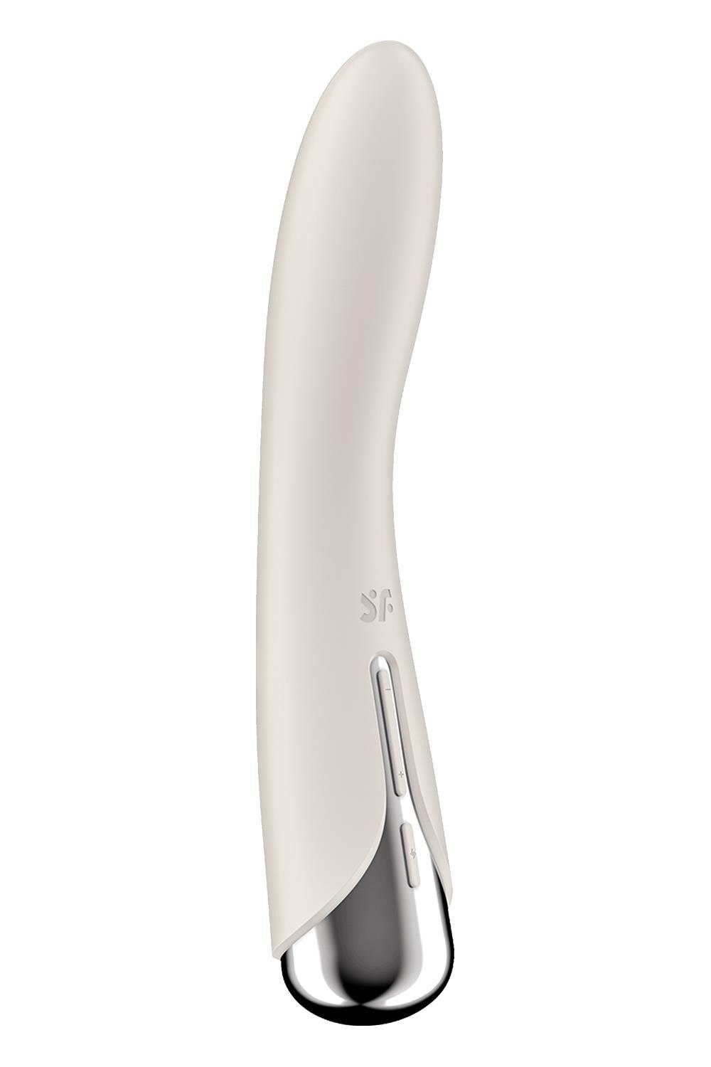 Вибратор для точки G Satisfyer Spinning Vibe 1 с ротацией, молочный