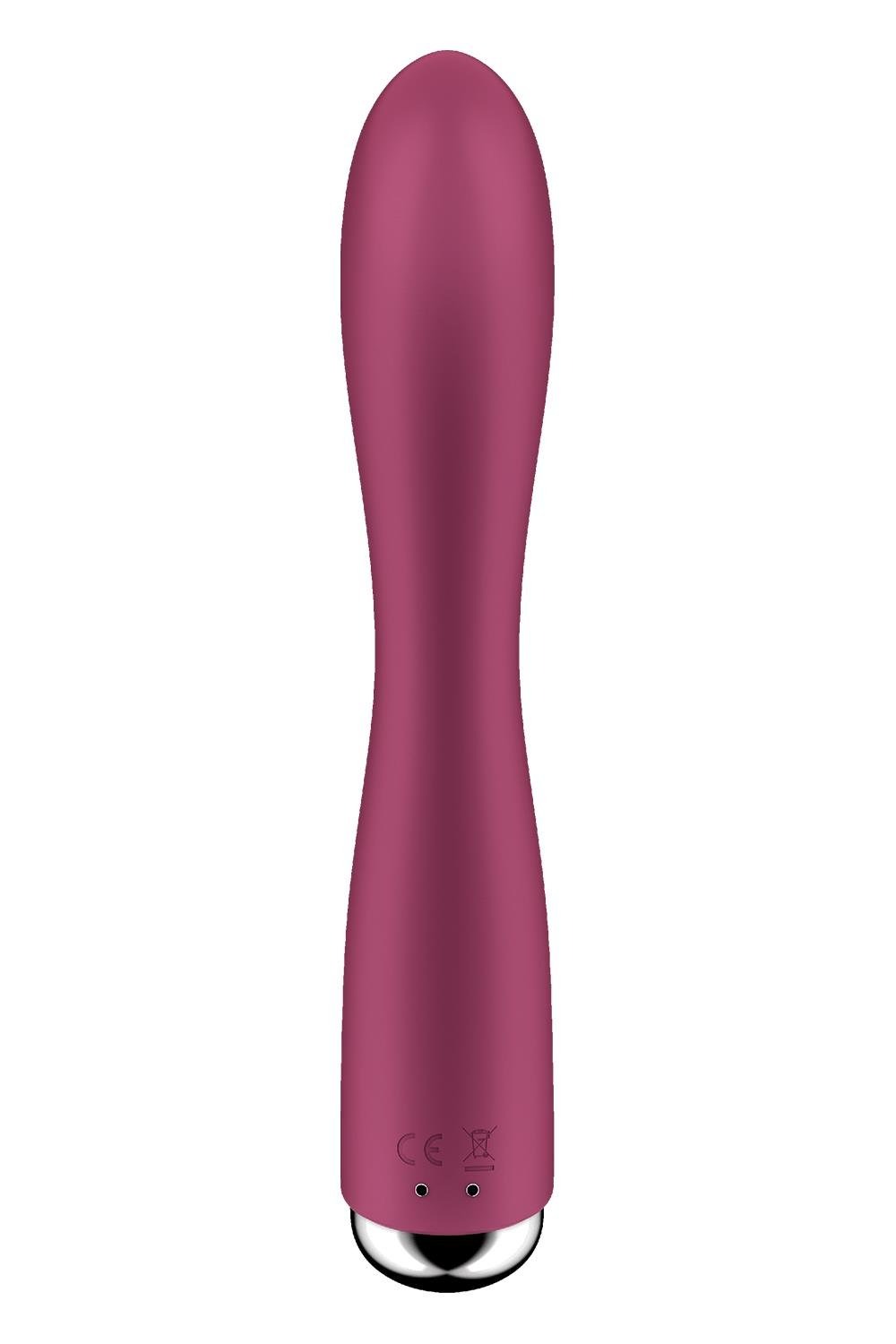 Вібратор-кролик Satisfyer Spinning Rabbit 1 для точки G та клітора, червоний