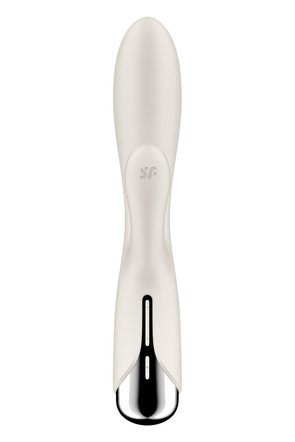 Вібратор-кролик Satisfyer Spinning Rabbit 1 для точки G та клітора, молочний