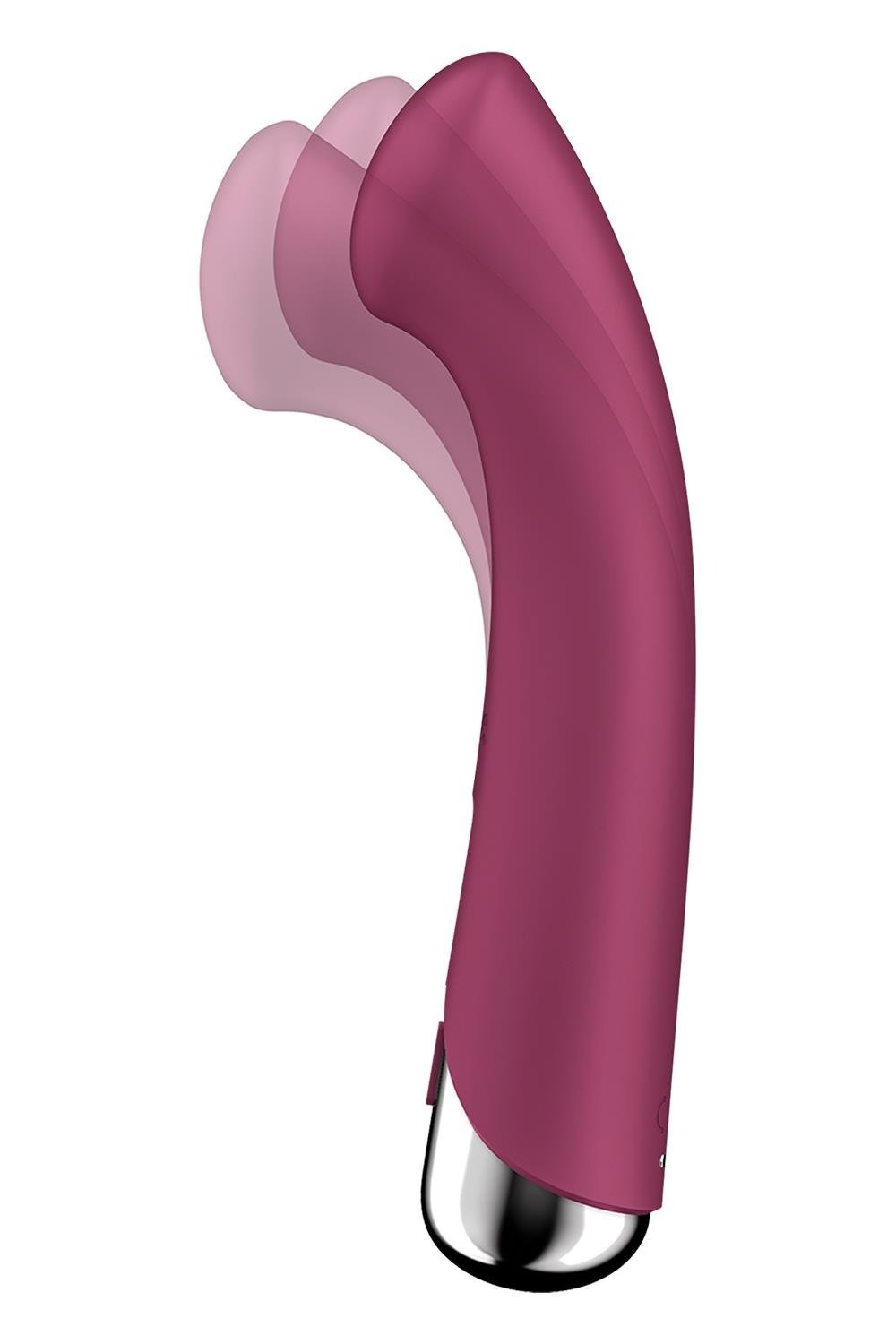 Вибратор для точки G Satisfyer Spinning G-Spot 1 с ротацией, красный