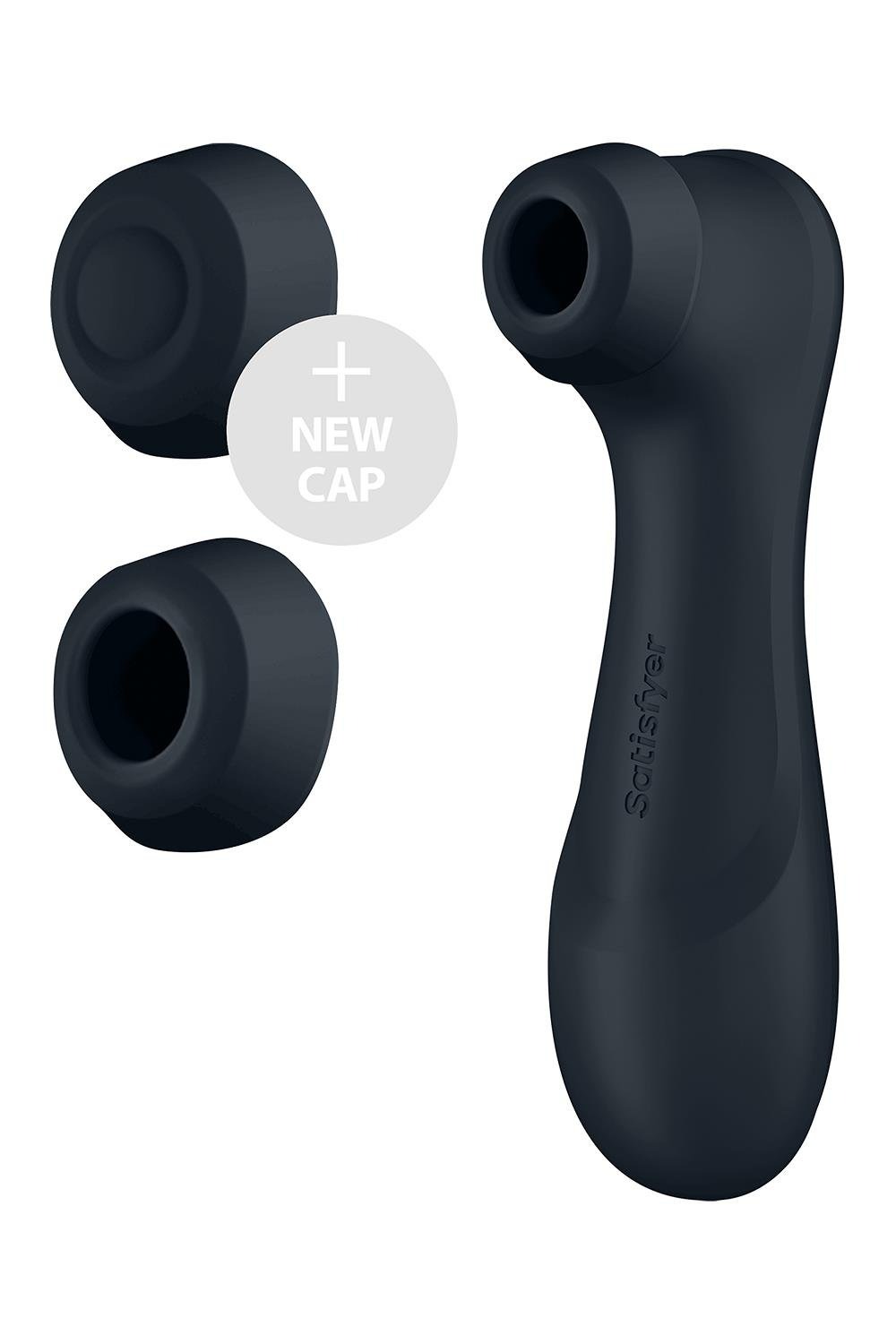 Смарт-вібратор із ефектом пульсації Satisfyer Pro 2 Generation 3 чорний