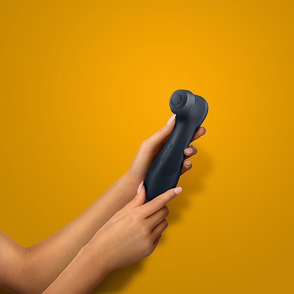 Вібратор із ефектом пульсації Satisfyer Pro 2 Generation 3 чорний