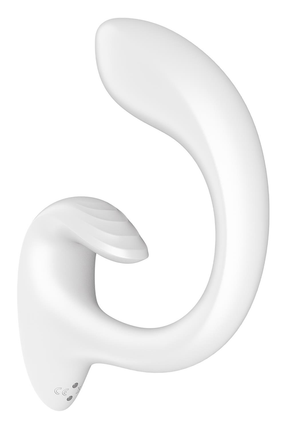 Вибратор двойной стимуляции Satisfyer G for Goddess 1 точки G и клитора, белый
