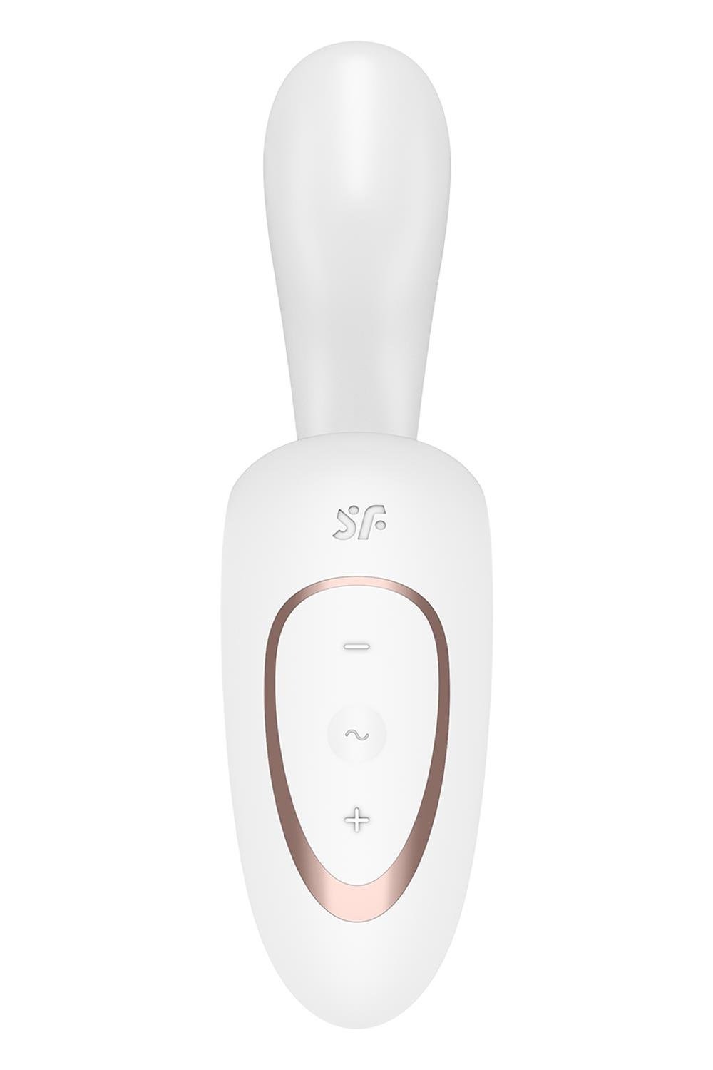 Вибратор двойной стимуляции Satisfyer G for Goddess 1 точки G и клитора, белый