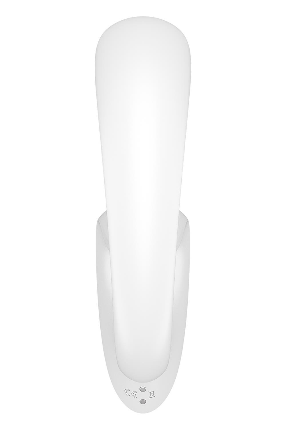 Вибратор двойной стимуляции Satisfyer G for Goddess 1 точки G и клитора, белый