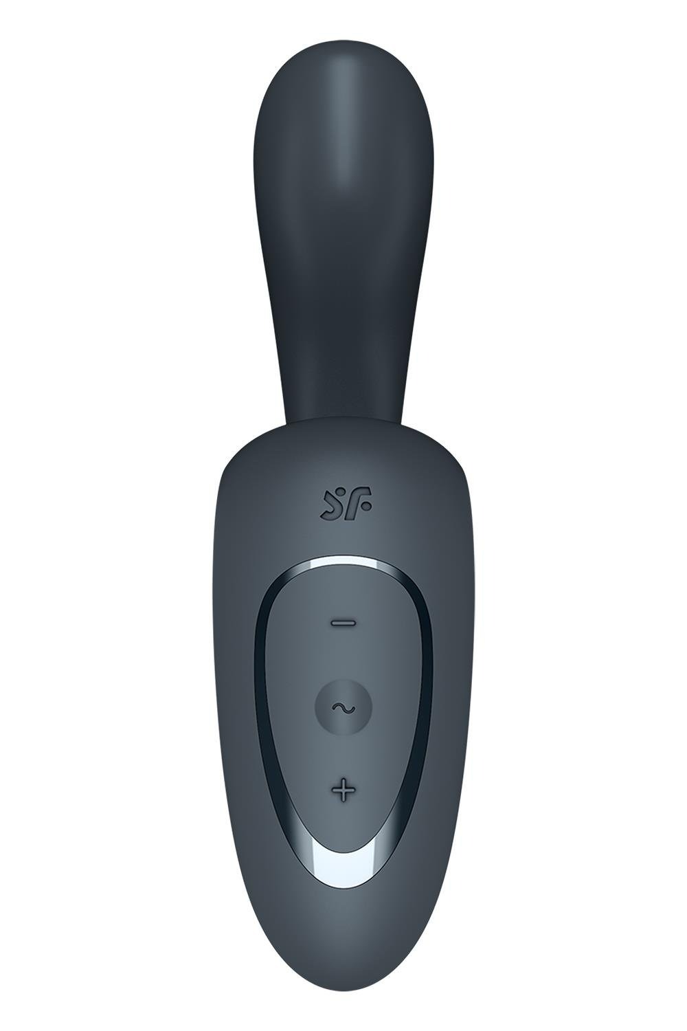 Вібратор для стимуляції точки G та клітора Satisfyer G for Goddess 1 темно-сірий