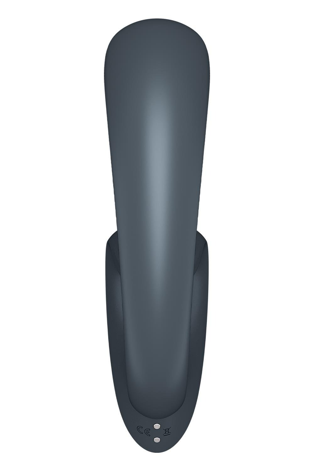 Вібратор для стимуляції точки G та клітора Satisfyer G for Goddess 1 темно-сірий