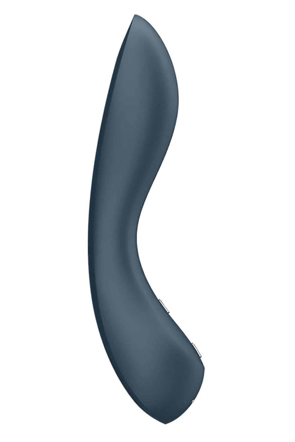 Вибратор с механизмом движения вверх и вниз Satisfyer G-Spot Wave 4 серый