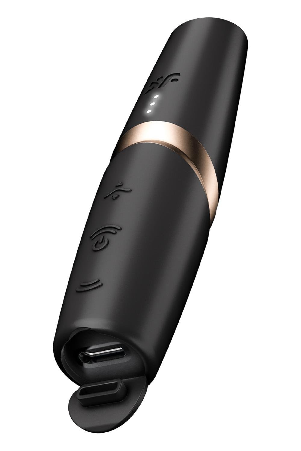 Кліторальний безконтактний масажер Satisfyer Perfect Kiss чорний