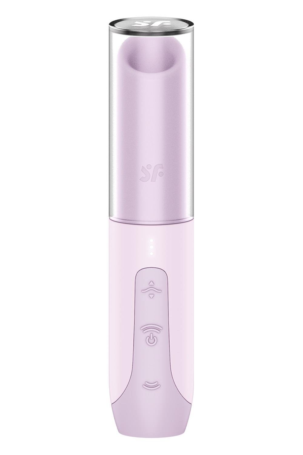 Стимулятор хвилевої клітора Satisfyer Secret Kiss у формі помади, рожевий