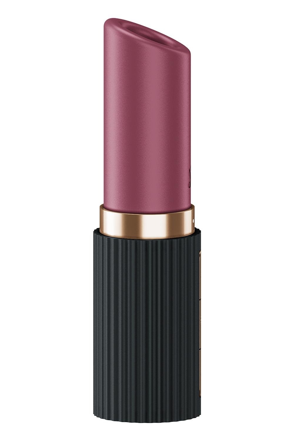 Вибратор в форме помады Satisfyer Pro 2 Kiss с вакуумной стимуляцией, красный
