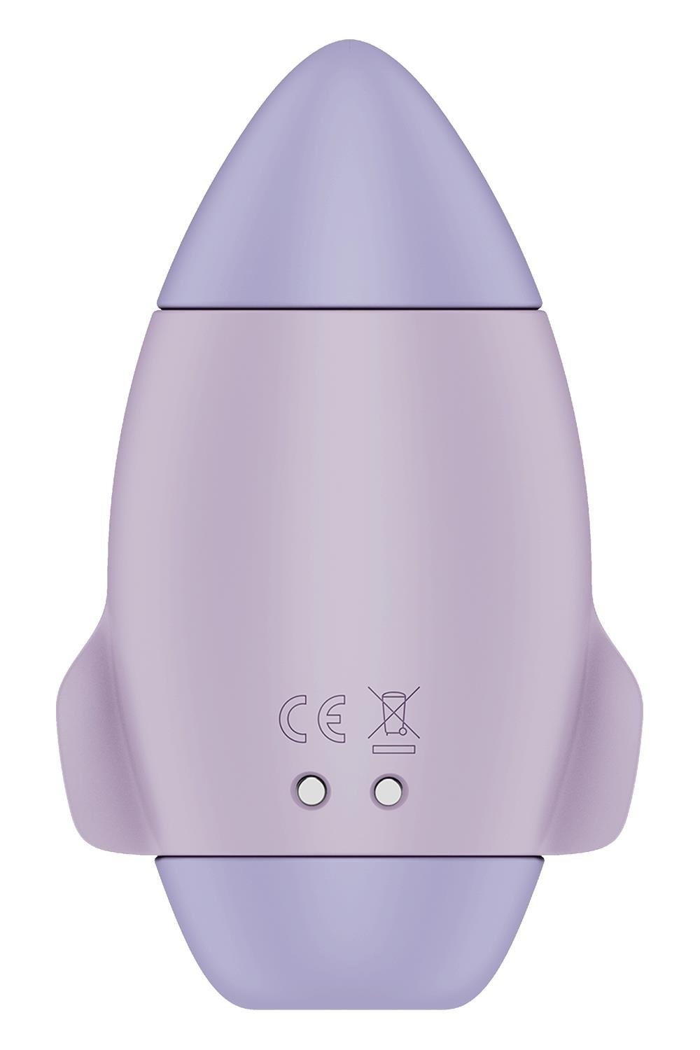 Вібратор Satisfyer Mission Control з вакуумною стимуляцією клітора, фіолетовий