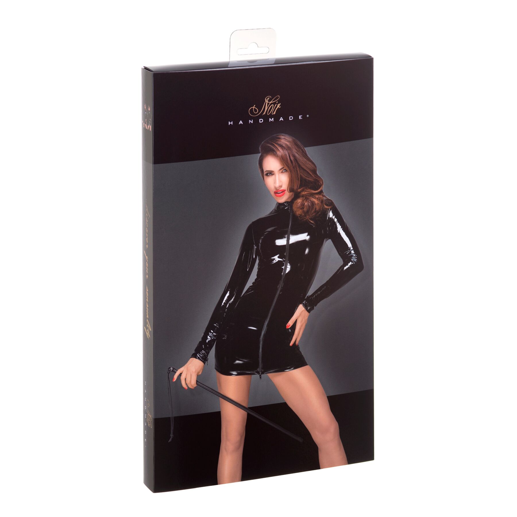 Платье с мокрым эффектом Noir Handmade F187 PVC mini dress, XL