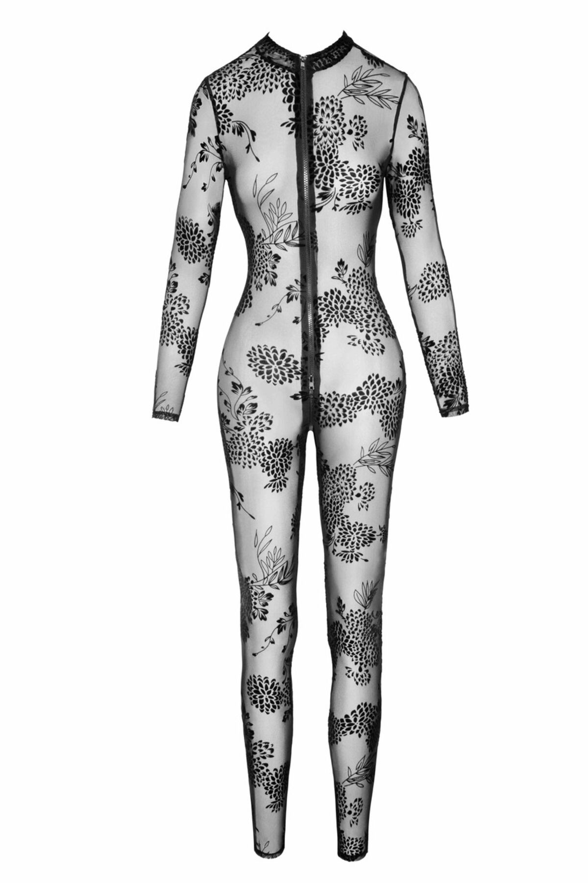 Сетчатый бодистокинг Noir Handmade F237 Long tulle overall, XXL