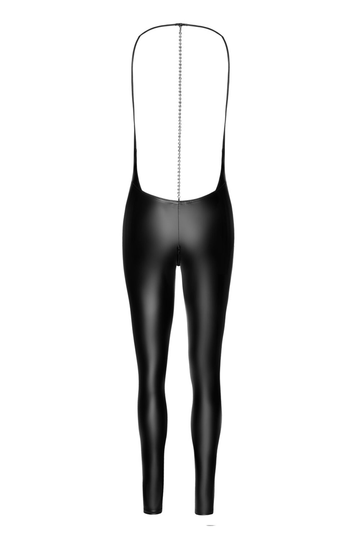 Комбинезон Noir Handmade F306 Mirage, 3XL, под латекс, с доступом, открытая спина, съемный декор