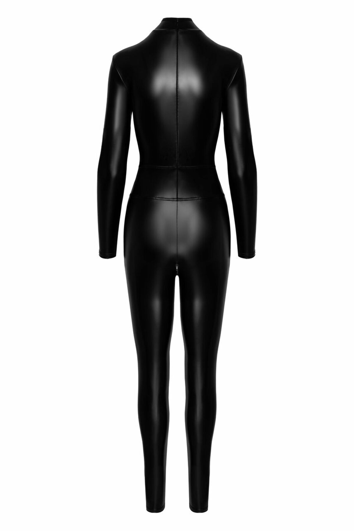 Комбінезон Noir Handmade F319 Caged, S, під латекс, довгий рукав, з доступом, кільце на поясі