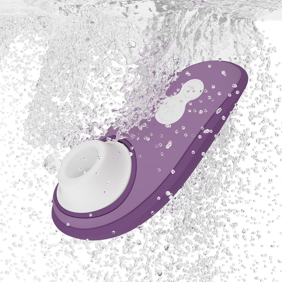 Вакуумный клиторальный стимулятор Womanizer Liberty 2 Purple, 8 режимов, магнитная крышечка