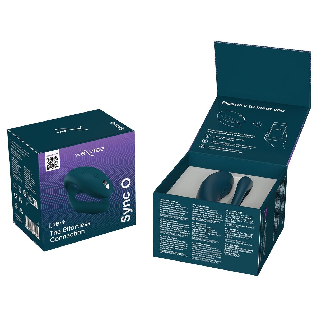 Смарт-вібратор для пар We-Vibe Sync O Velvet Green, пульт ДК