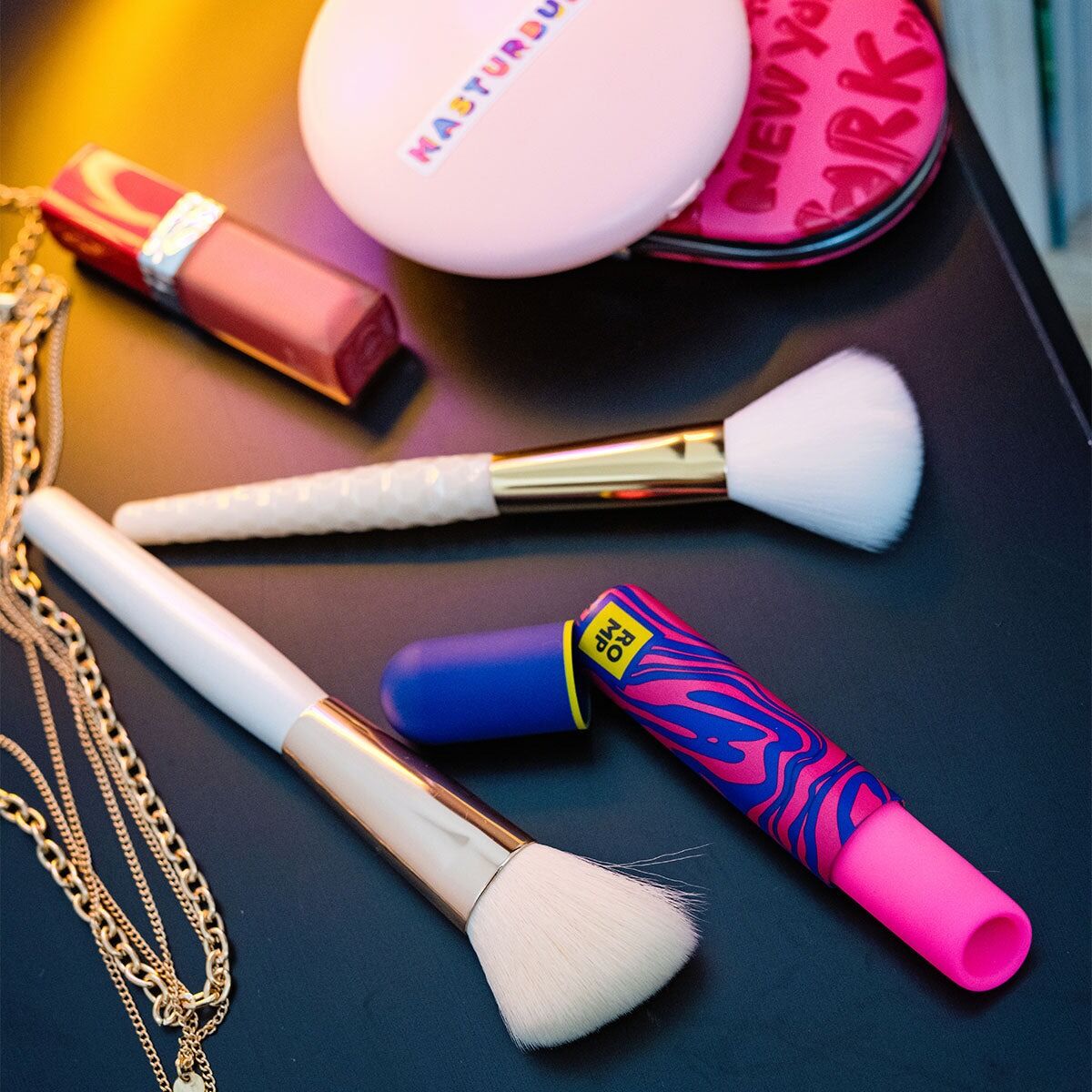 Вакуумний кліторальний стимулятор-помада Romp Lipstick, 7 рівнів інтенсивності