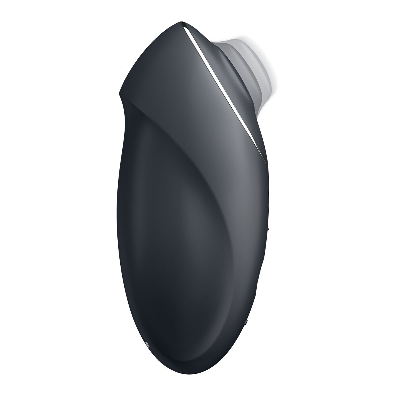 Вибростимулятор-пульсатор Satisfyer Tap & Climax 1 Grey, эффект постукивания пальцем, 2 мотора