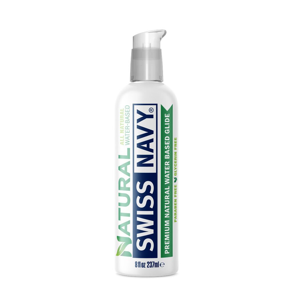 Лубрикант на водной основе Swiss Navy NATURAL All Natural, 237 мл, для чувствительной кожи