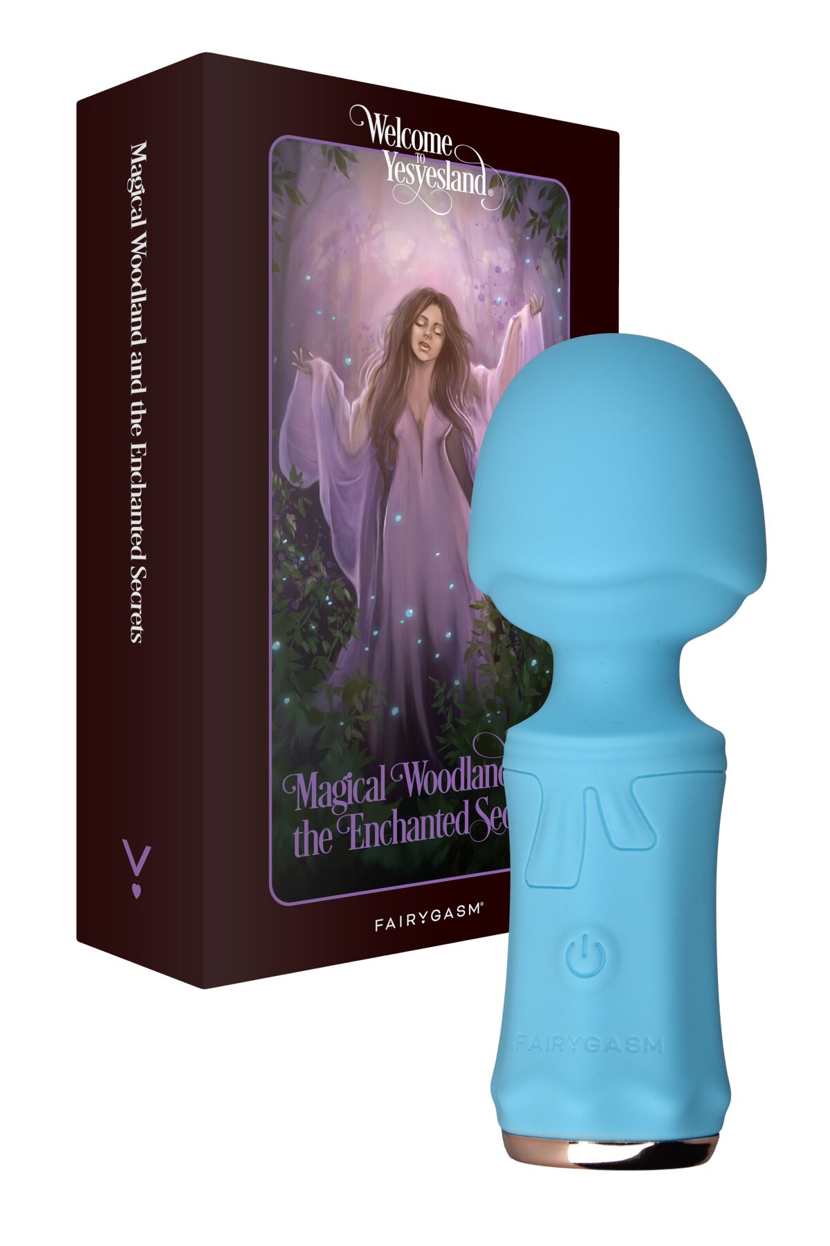 Мини-вибромассажер FairyGasm SecretFuntasy blue