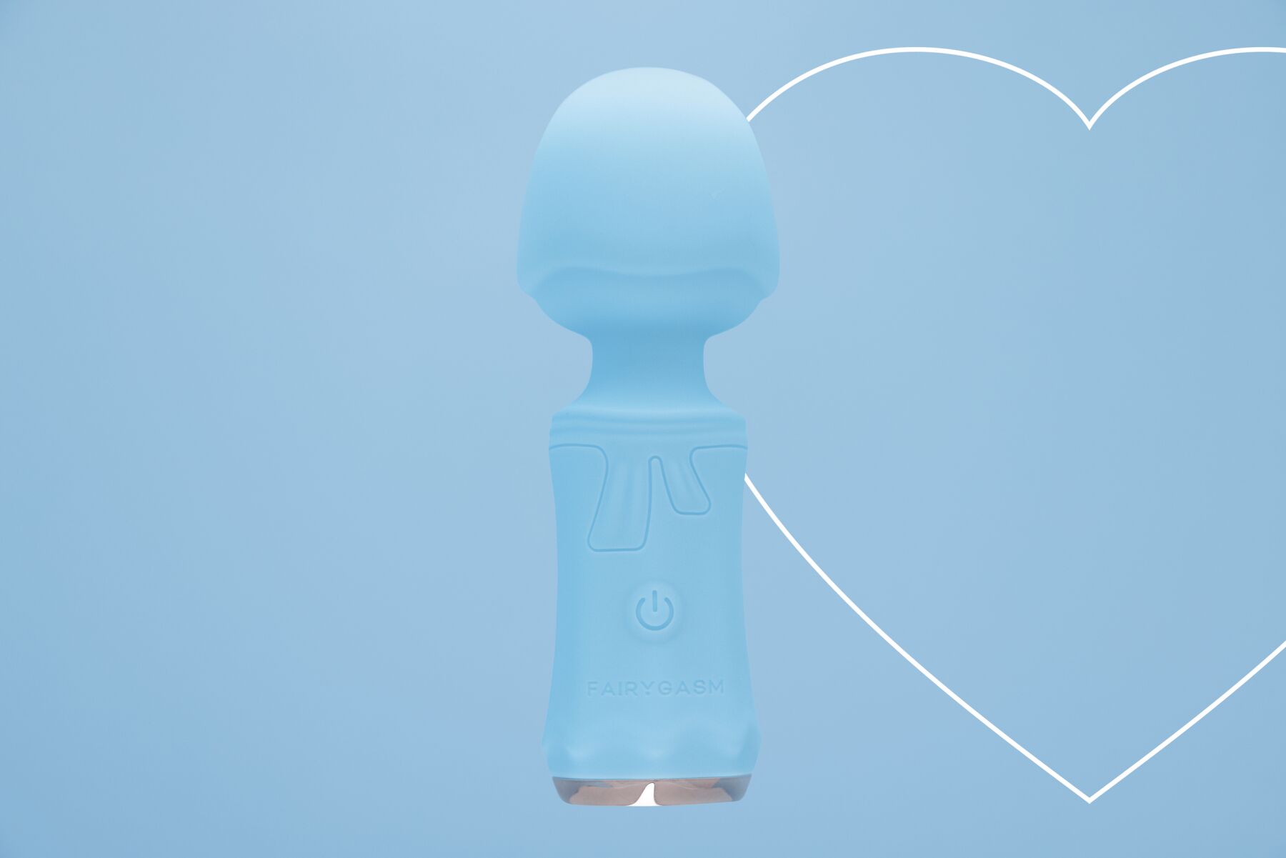 Мини-вибромассажер FairyGasm SecretFuntasy blue