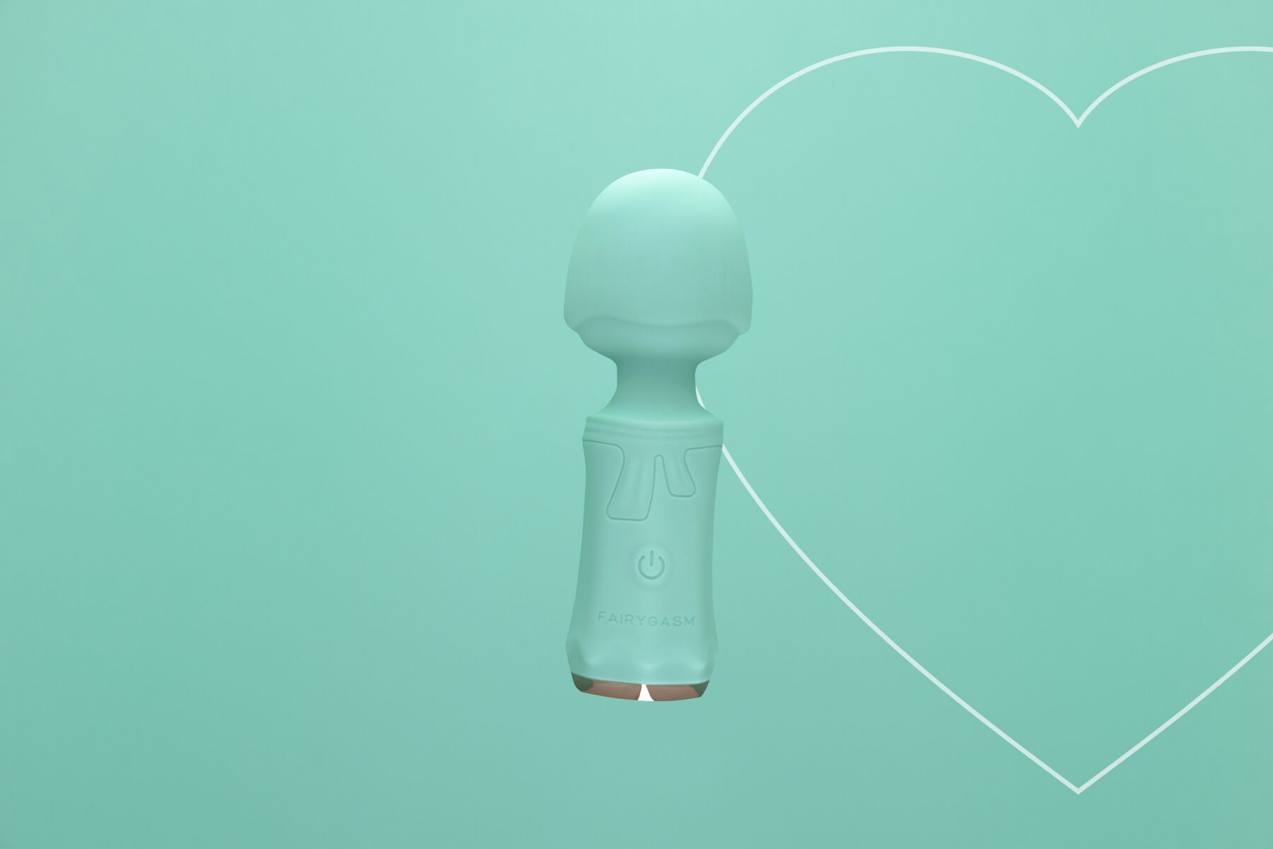 Мини-вибромассажер FairyGasm SecretFuntasy green