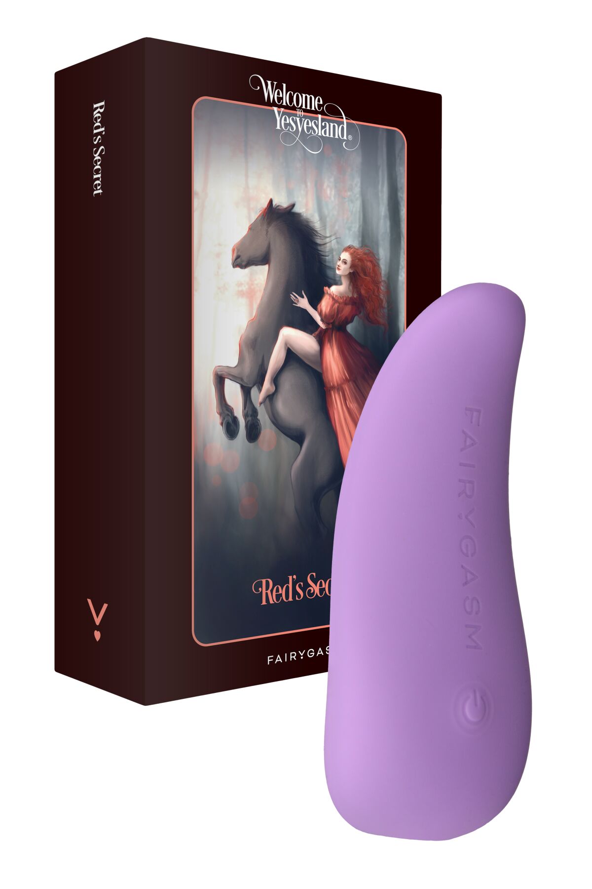 Вибратор-язычок FairyGasm ThrillLeaf violet