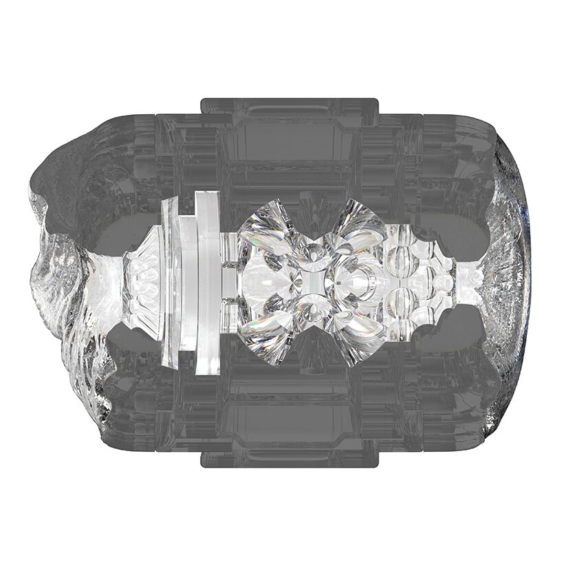 Двусторонний мастурбатор Fleshlight Quickshot Stoya, компактный, сквозной, со слепка вульвы и ануса