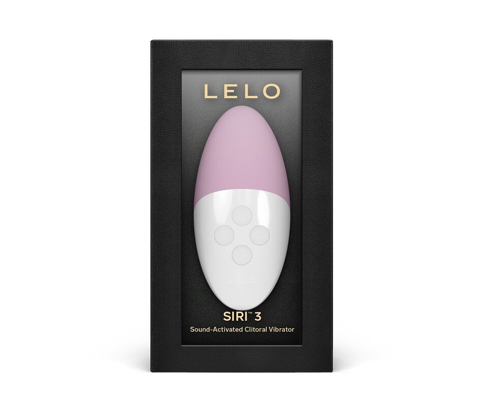 Музыкальный вибратор для клитора LELO SIRI 3 Soft Pink, вибрации в ритме звуков без смартфона