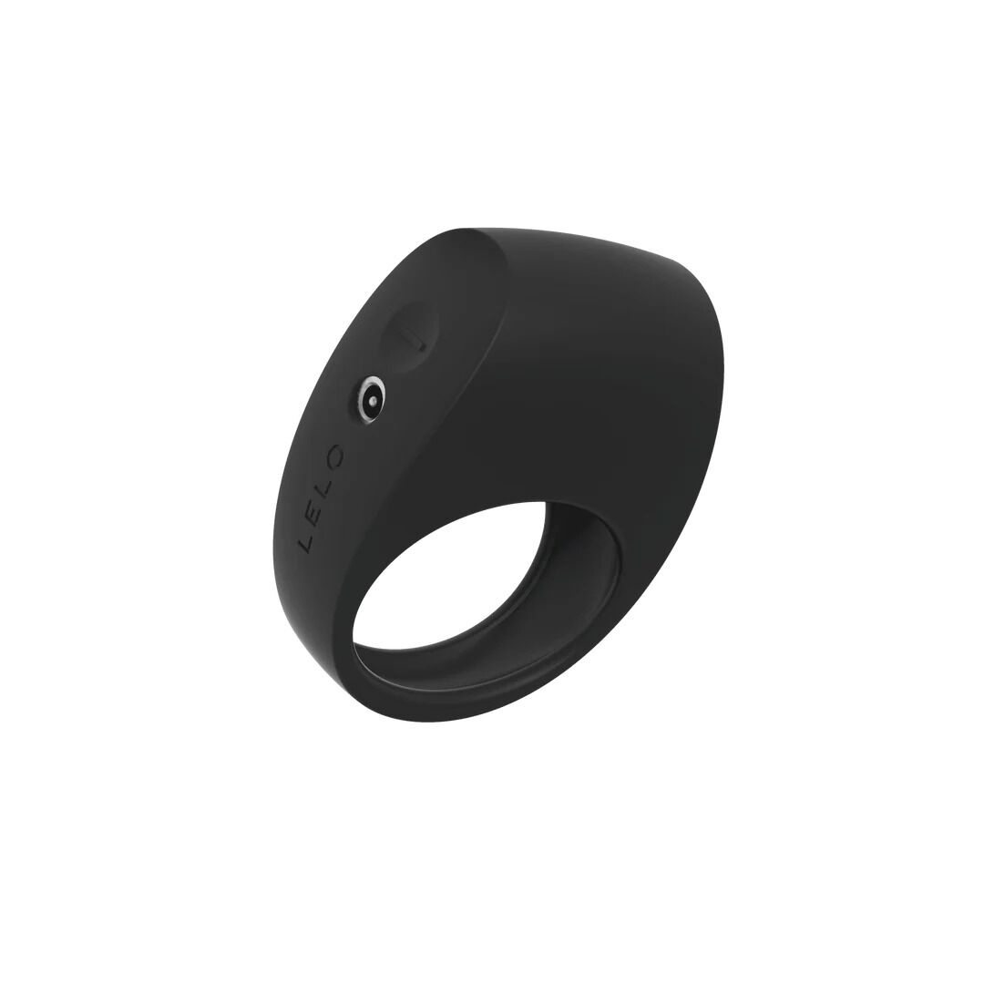 Эрекционное кольцо с вибрацией LELO Tor 3 Black, управление со смартфона
