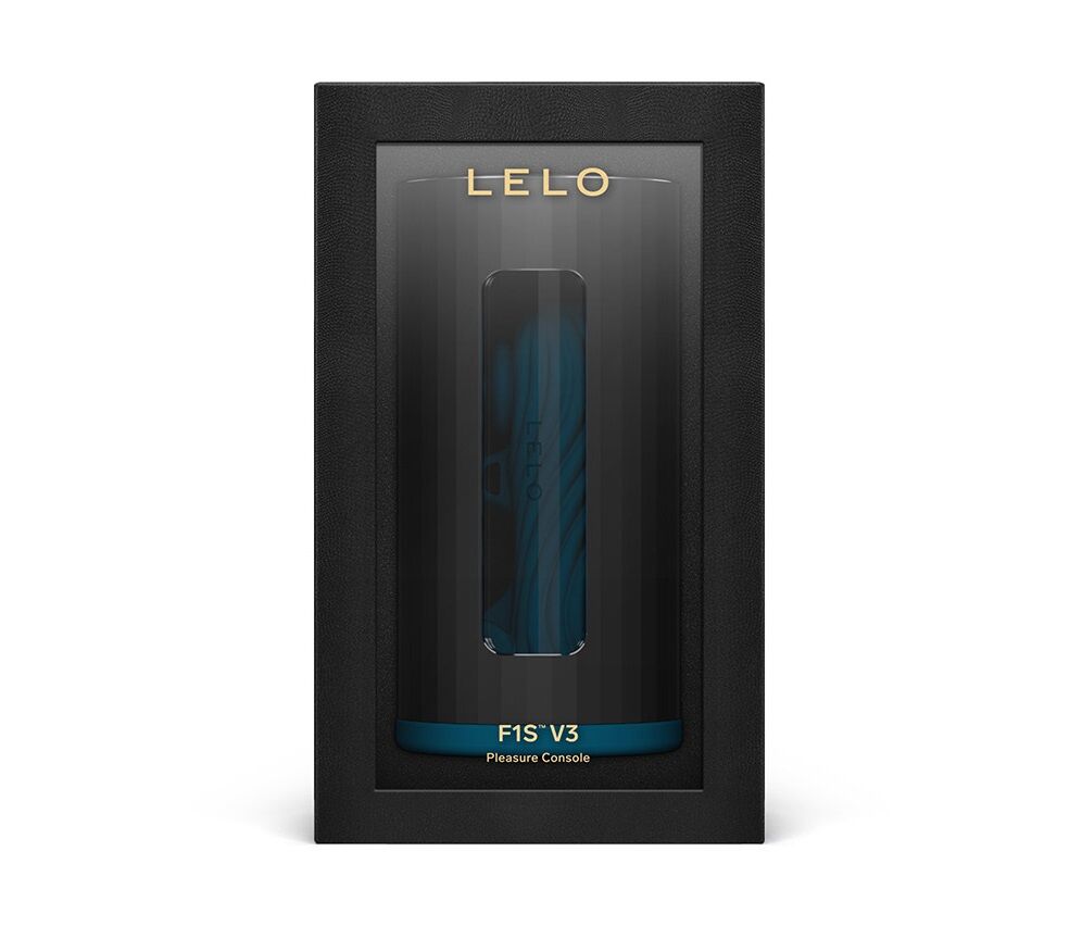 Смарт-мастурбатор LELO F1S V3 Teal, 2 мотора, 8 режимов, стимуляция звуковыми волнами