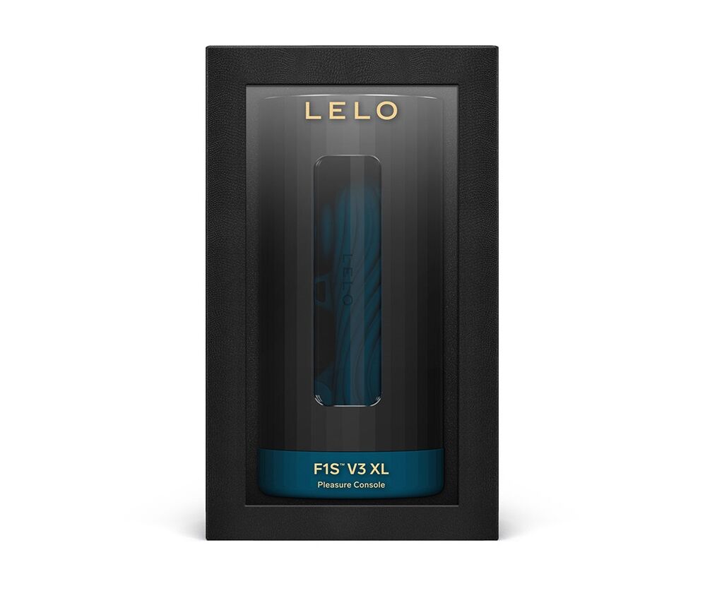 Смарт-мастурбатор LELO F1S V3 XL Teal, увеличенный, 2 мотора, 8 режимов, стимуляция звуковыми волнами
