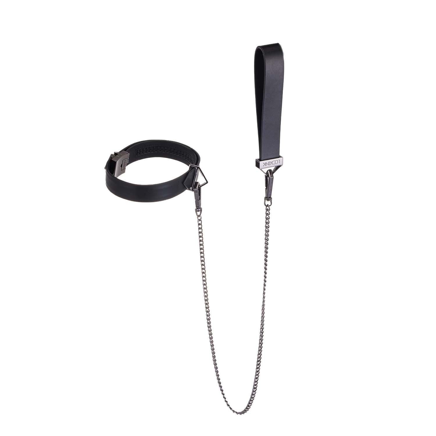 Набір для бондажу LOCKINK 8-Bondage-Straps Restraint Set, чорний 8 ременів з натуральної шкіри