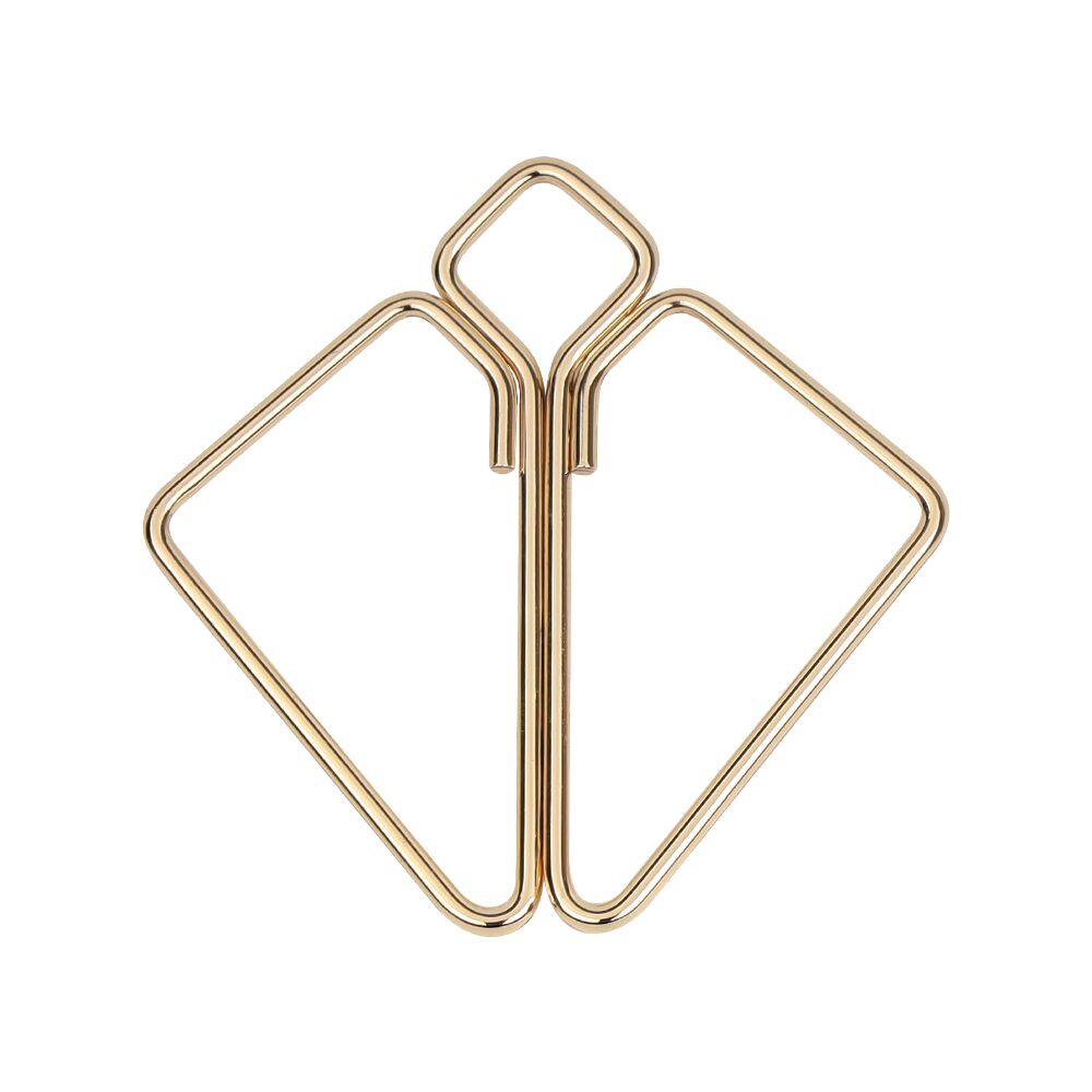 Зажимы для сосков с тяжелой подвеской LOCKINK Nipple Clamps with Heavy Pendant, золотистые