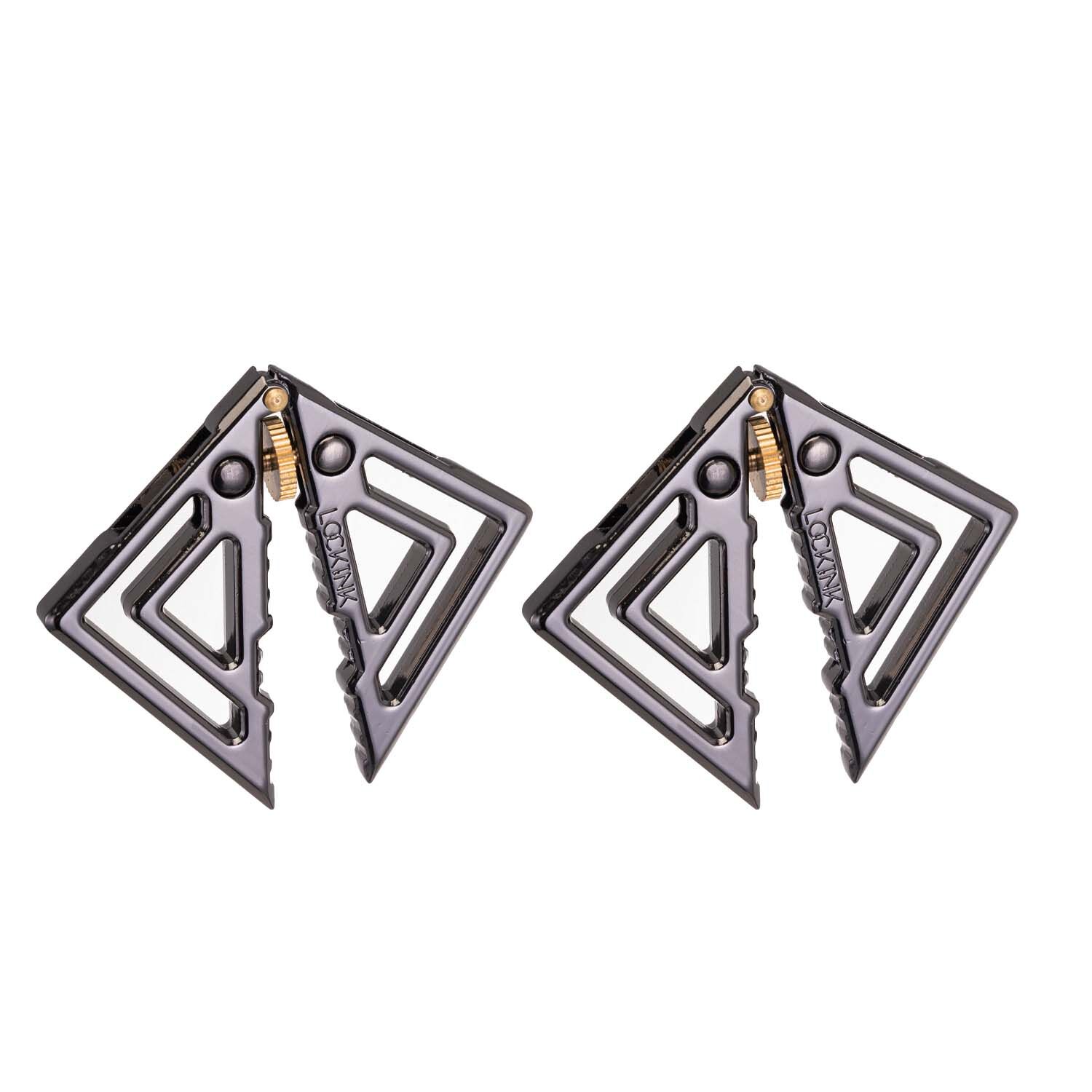 Зажимы для сосков с легкой подвеской LOCKINK Adjustable Nipple Clamps with Light Pendant, серебристые