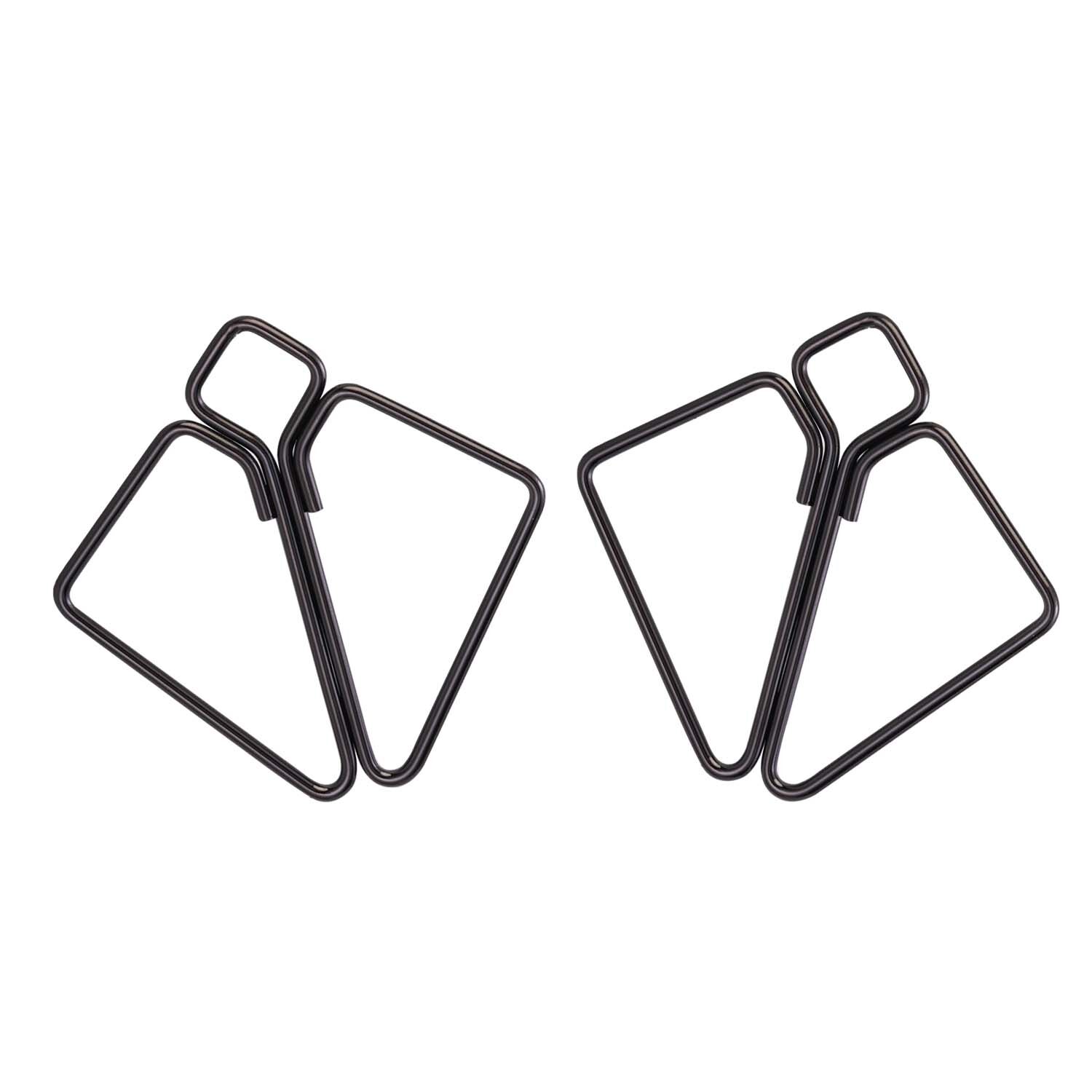 Зажимы для сосков LOCKINK Minimalism Nipple Clamps, серебристые